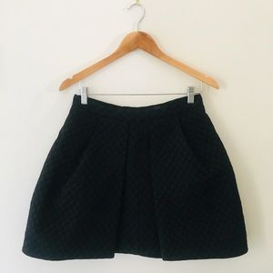 Graphic black skirt COS from Paris